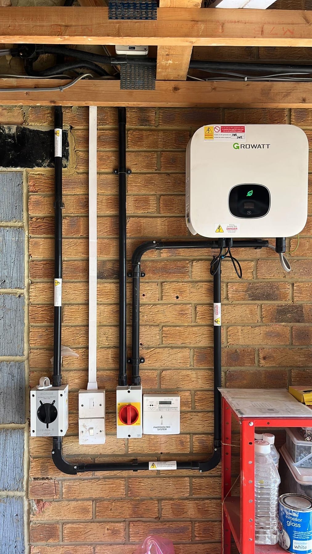 Completed smart-home installation