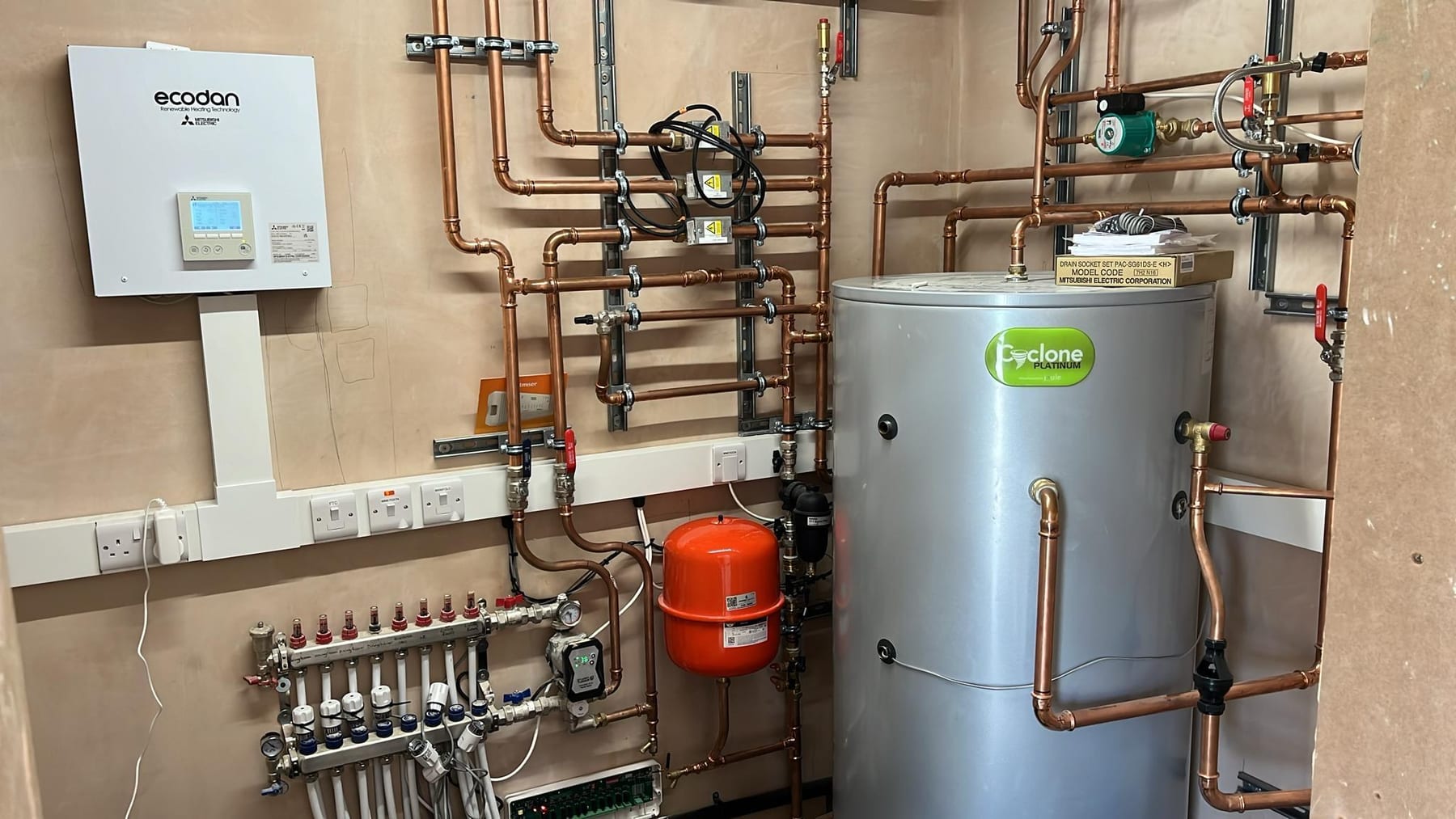 Completed electrical work by All Tools Great & Small
